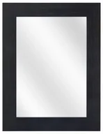 Lustra - Czarne lustro wiszące w drewnianej ramie E6-T66 - miniaturka - grafika 1