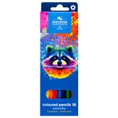 Kredki, ołówki, pastele i pisaki - Koh-I-Noor, Kredki 3553 szop, Niebieski, 18 szt. - miniaturka - grafika 1