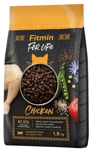 Fitmin Cat For Life Chicken 1,8 kg - Sucha karma dla kotów - miniaturka - grafika 2