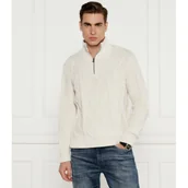 Swetry męskie - GUESS Sweter DIAMOND CABLE | Regular Fit | z dodatkiem wełny - miniaturka - grafika 1