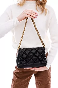 Madamra Women's TRFMDMRA100102 Shoulder Bag, czarna, 14 x 24 x 6 cm - Torebki damskie - miniaturka - grafika 1