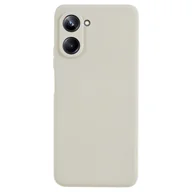 Etui i futerały do telefonów - Dla Realme 10 4G Prosta krawędź Miękkie etui na telefon TPU Obiektyw Precyzyjne wycięcie Candy Color Osłona ochronna Biały/biały Style F Realme 10 4G - miniaturka - grafika 1