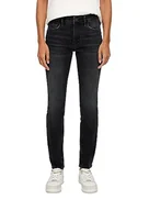 Spodnie damskie - s.Oliver Sales GmbH & Co. KG/s.Oliver Damskie spodnie jeansowe Slim Leg, szary/czarny, 46W / 30L - miniaturka - grafika 1