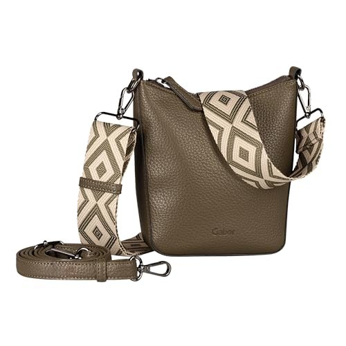 Gabor bags Linda damska torba na ramię Crossbody Bag mała, zielony, S