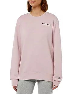 Champion Legacy American Classics W-Script Logo Light Powerblend Fleece Crewneck Bluza damska, Różowy, S - Bluzy damskie - miniaturka - grafika 1