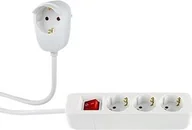 Listwy zasilające - Listwa zasilająca REV REV Multiple Socket Outlet 3+1-fold 5m + switch white 0012395114 WS - miniaturka - grafika 1