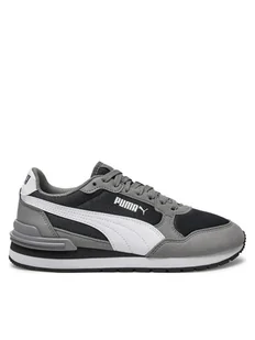 Puma Sneakersy St Runner v4 Mesh Jr 399876 04 Czarny - Buty dla dziewczynek - miniaturka - grafika 1