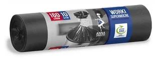 Anna Zaradna AZ WORKI NA ŚMIECI SUPERMOCNE LDPE 160L 10szt. CZARNE (AZ1-WNS-1989) - Worki na śmieci - miniaturka - grafika 2