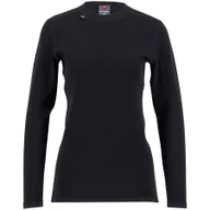 Pozostała odzież narciarska - Ulvang Comfort 200 Round Neck, podkoszulek narciarski, damski, czarny - miniaturka - grafika 1