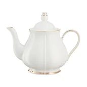 Dzbanki i imbryki - Dzbanek do herbaty porcelanowy 1,2 litra SANDRINE - miniaturka - grafika 1