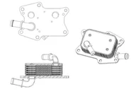 Układ chłodzenia - akcesoria - OILCOOLERS MERCEDES C-Series 1.6 14- - miniaturka - grafika 1