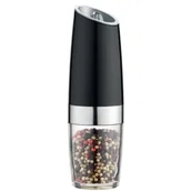 Młynki do soli i pieprzu - Smile Młynek SMP-4/2 grawitacyjny Czarny - miniaturka - grafika 1