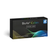 Soczewki kontaktowe - BioAir Colors Vivid Line 2 szt. - miniaturka - grafika 1