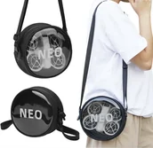 Akcesoria do drona - ETUI CASE FUTERAŁ PRZEZROCZYSTY OKRĄGŁY NA DRONA I AKCESORIA DO DJI NEO - REGULOWANA SMYCZ - miniaturka - grafika 1