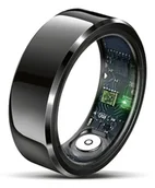 Smartband - Beafon Smart Ring SR6 IP68 Czarny - miniaturka - grafika 1