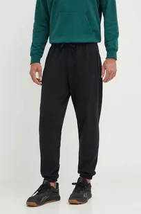 New Balance spodnie dresowe bawełniane kolor czarny gładkie MP41508BK - Spodnie męskie - miniaturka - grafika 1