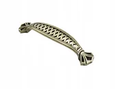 Klamki - Schaffner Uchwyt Retro kratka 128 mm patyna UREKRPAT128 - miniaturka - grafika 1