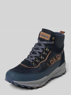 Buty sznurowane z wyprofilowaną podeszwą model ‘VORTEC’ - Botki męskie - miniaturka - grafika 1