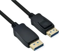Kable komputerowe i do monitorów - Kabel Roline Kabel ROLINE DisplayPort, v2.0, DP M - M, czarny, 5 m - miniaturka - grafika 1
