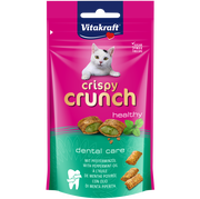 Suplementy i witaminy dla kotów - Vitakraft Crispy Crunch Dental 60G - miniaturka - grafika 1