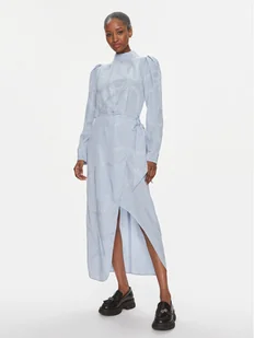 HUGO Sukienka codzienna Kasera-1 50515220 Błękitny Regular Fit - Sukienki - miniaturka - grafika 1