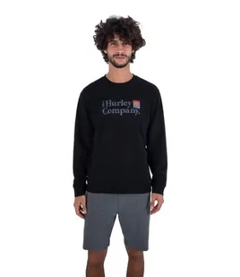 Hurley Męska bluza z polaru Ponzo Canyon, lato, czarna, XXL, Czarny, XXL - Bluzy męskie - miniaturka - grafika 1