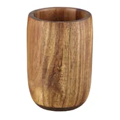 Dywaniki łazienkowe - Kleine Wolke Madera Drewniany kubek łazienkowy akacja - miniaturka - grafika 1