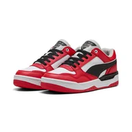 Sneakersy męskie - Męskie Sneakersy PUMA REBOUND RETRO 40019704 – Czerwony - miniaturka - grafika 1