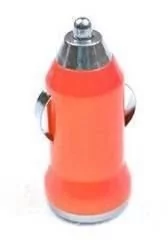 Ładowarka Samochodowa Wtyk Micro Usb Czerwony - Ładowarki do telefonów - miniaturka - grafika 1