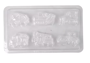 Zestaw DIY Odlewy Gipsowe Malowanie Farby Pojazdy Budowlane - Zabawki kreatywne - miniaturka - grafika 3