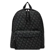 Plecaki - Plecak Calvin Klein Jeans Unstrctrd Mngrm Bckp LV04G3116G Czarny - miniaturka - grafika 1