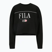 Bluzy damskie - Bluza damska FILA Lewistown Crew Sweat black - miniaturka - grafika 1