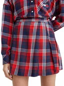 Spódnice - Tommy Hilfiger Spódnica Damska Navy/Red/White R.S - miniaturka - grafika 1