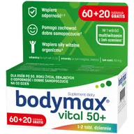 Witaminy i minerały - ORKLA CARE Bodymax VITAL 50+ x 60 tabl +20 tabl GRATIS ! - miniaturka - grafika 1