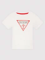 Koszulki dla chłopców - Guess T-Shirt N73I55 K8HM0 Biały Regular Fit - miniaturka - grafika 1