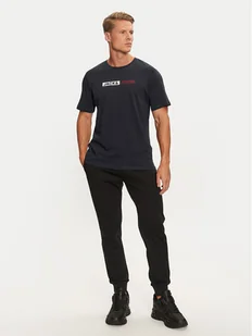 Jack&Jones T-Shirt Corp 12233999 Granatowy Standard Fit - Koszulki męskie - miniaturka - grafika 1