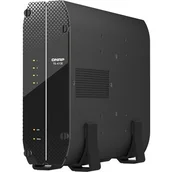 Serwery plików NAS i macierze dyskowe - QNAP Serwer TS-410E-8GB-EU 2.5'' SSD 8GB RAM - miniaturka - grafika 1