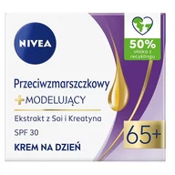 Kremy do twarzy - Przeciwzmarszczkowy + Modelujący krem na dzień SPF30 65+ 50 ml - miniaturka - grafika 1