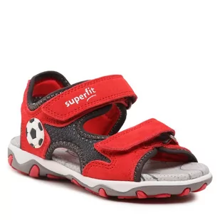 Sandały Superfit 1-009469-5000 S Red/Grey - Buty dla chłopców - miniaturka - grafika 1