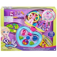 Domki dla lalek - Mattel POLLY POCKET Rozkładany plecak Park rozrywki GKL60 GKL60 - miniaturka - grafika 1