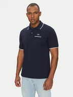 Koszulki męskie - Lacoste Polo PH9838 Granatowy Classic Fit - miniaturka - grafika 1