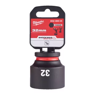 Nasadka udarowa 1/2 krótka 32 mm MILWAUKEE - Bity - miniaturka - grafika 1