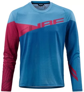 Cube Edge Bluza rowerowa z długim rękawem Mężczyźni, blue n pink L 2020 Koszulki MTB i Downhill 107730072 - Bluzy na rower - miniaturka - grafika 1