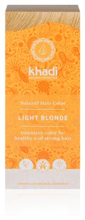 Khadi Naturalna Henna Kolor Jasny Blond 100g - Akcesoria i kosmetyki do stylizacji brwi - miniaturka - grafika 2