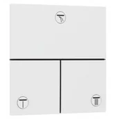 Baterie podtynkowe - HANSGROHE 15573700 ShowerSelect Comfort E Zawó odcinający, podtynkowy do 3 odbiorników Biały Matowy - miniaturka - grafika 1