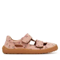 Buty dla dziewczynek - Sandały Froddo Barefoot Sandal G3150266-15 D Różowy - miniaturka - grafika 1