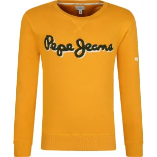 Pepe Jeans London Bluza LAMONTY CREW | Regular Fit - Bluzy dla chłopców - miniaturka - grafika 1