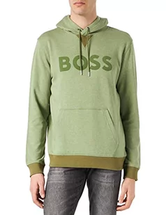 BOSS Weindi męska bluza z kapturem, ZIELONY, M - Bluzy męskie - miniaturka - grafika 1