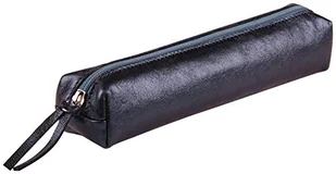 Clairefontaine 400009C - Piórnik skórzany etui na długopisy slim 4x2,5x19,5 cm, Petroleum - Piórniki - miniaturka - grafika 1