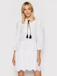 Sukienki - Rinascimento Sukienka letnia CFC0103616003 Biały Regular Fit - grafika 1